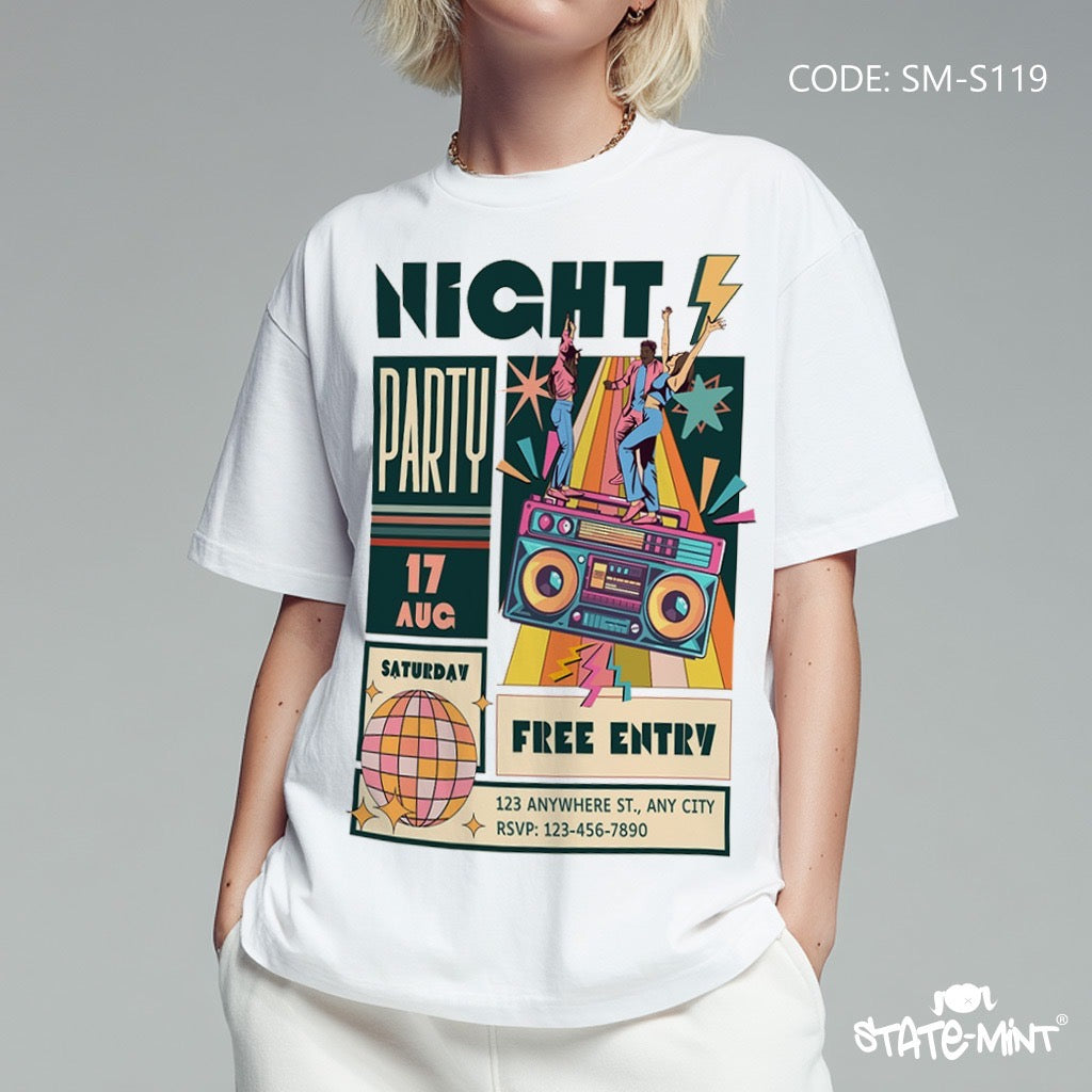 Night Party Tshirt - SM-S119