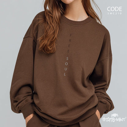 Free Soul- Round Neck Sweatshirt-SM-C210
