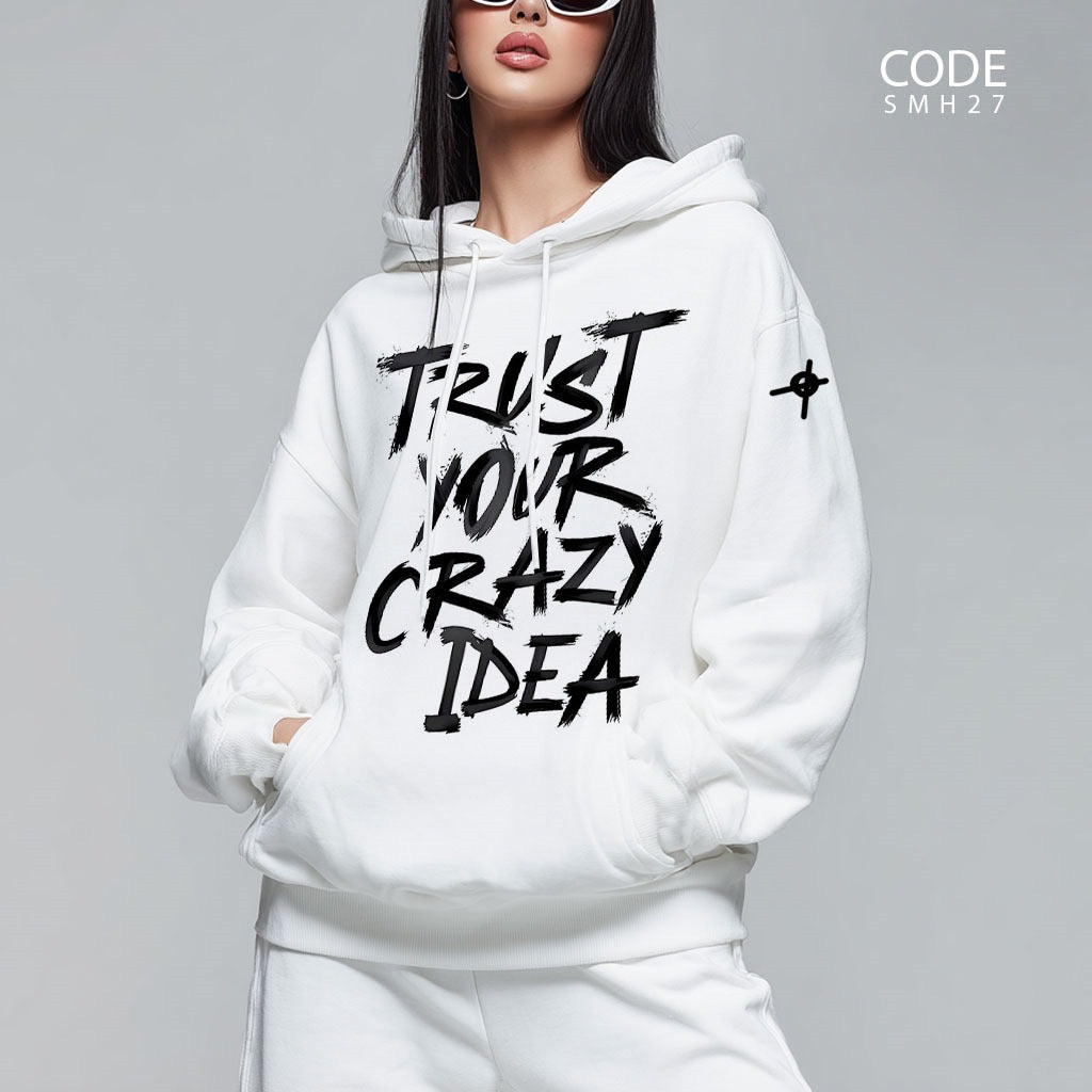 Crazy Idea Relaxed Hoodie - SM-H27
