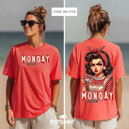 Monday Again Tshirt - SM-S158