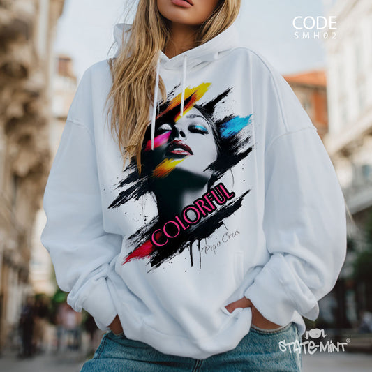 Colorful Relaxed Hoodie - SM-H02