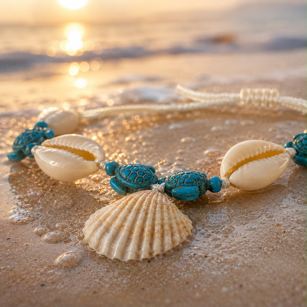 Beach Club -Turtle Anklet