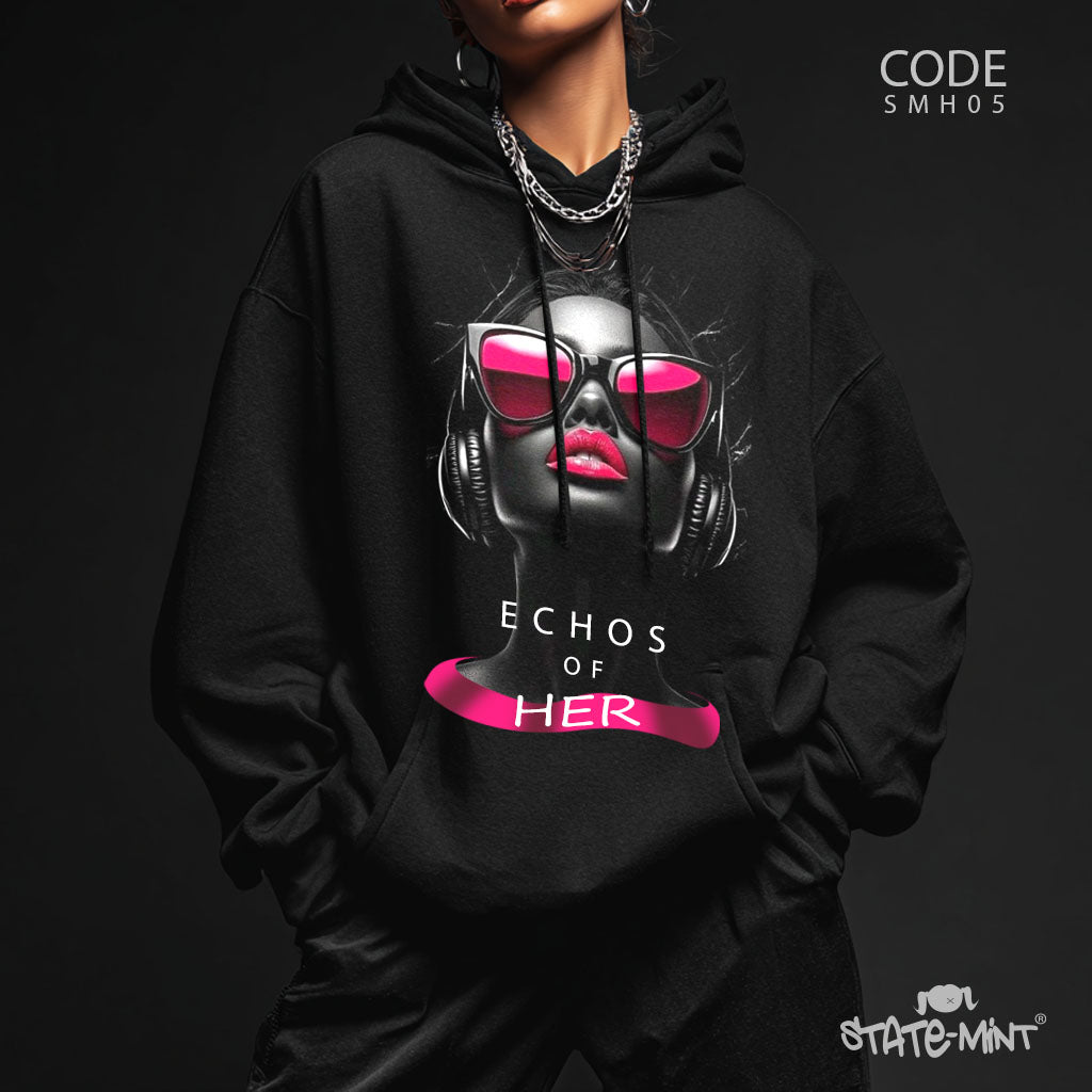 Echos of Her Relaxed Hoodie - SM-H05