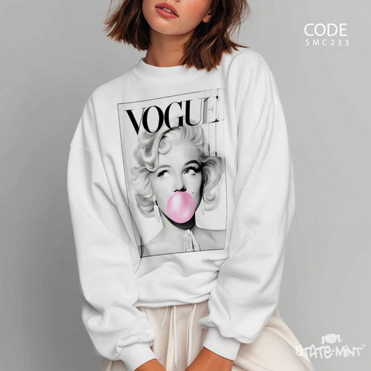 Carefree- Round Neck Sweatshirt-SM-C233