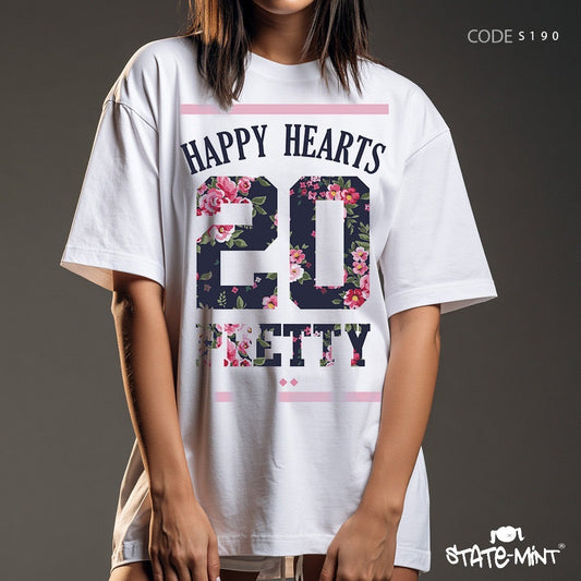 Happy Hearts Tshirt - SM-S190