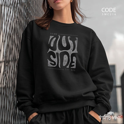 Outside the Box- Round Neck Sweatshirt-SM-C216