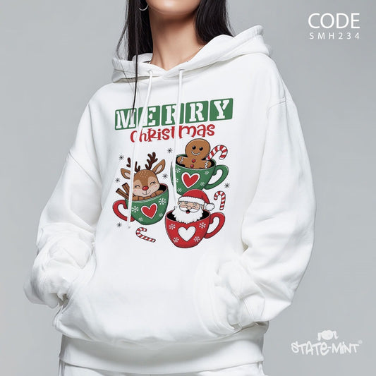 Merry Christmas Oversized Hoodie - SM-H234