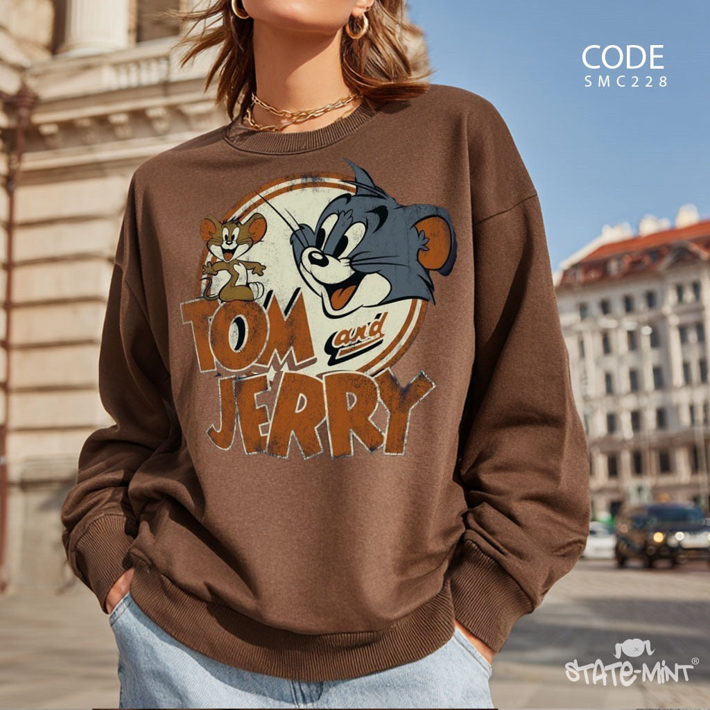 T&J- Round Neck Sweatshirt-SM-C228