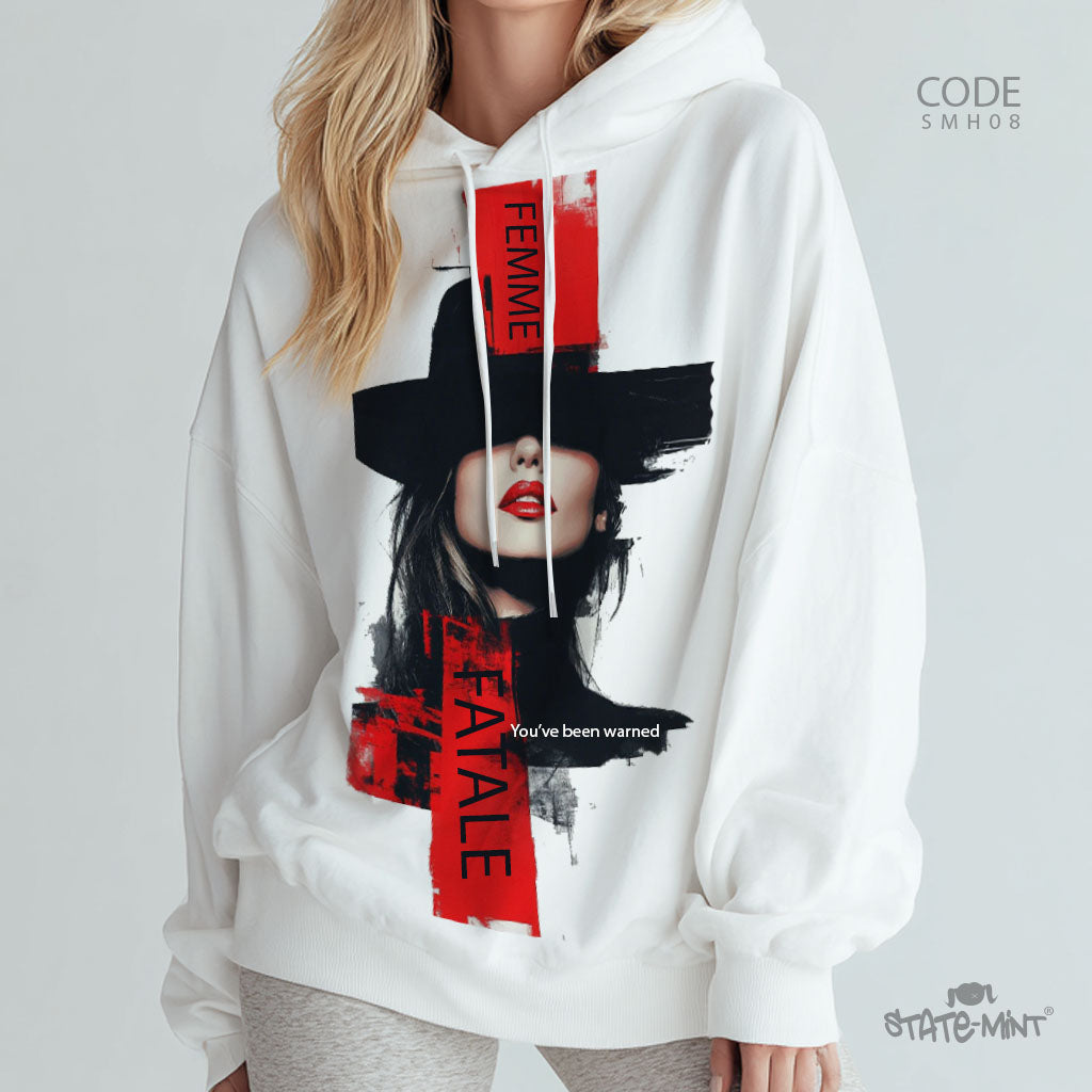 FEMME FATALE Relaxed Hoodie - SM-H08