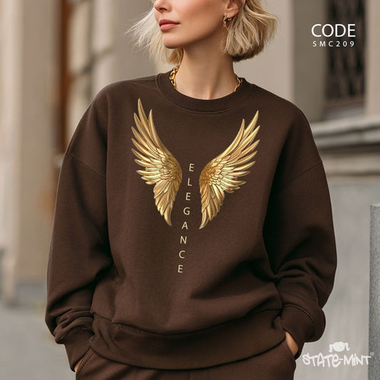 Elegance - Round Neck Sweatshirt-SM-C209