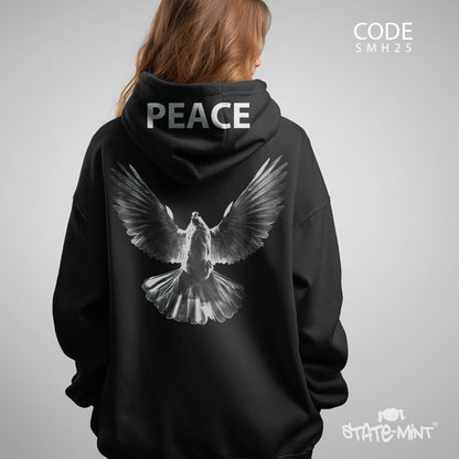 PEACE Relaxed Hoodie - SM-H25