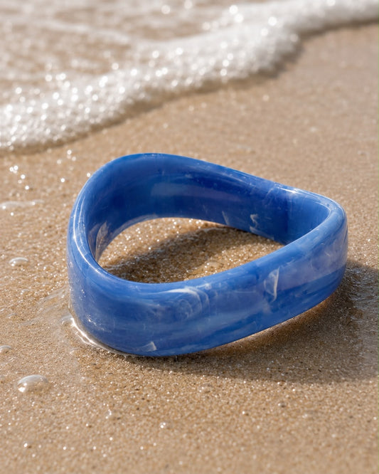 Beach Club - Coral blue bracelet set