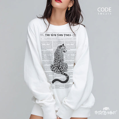 Newsletter - Round Neck Sweatshirt-SM-C215