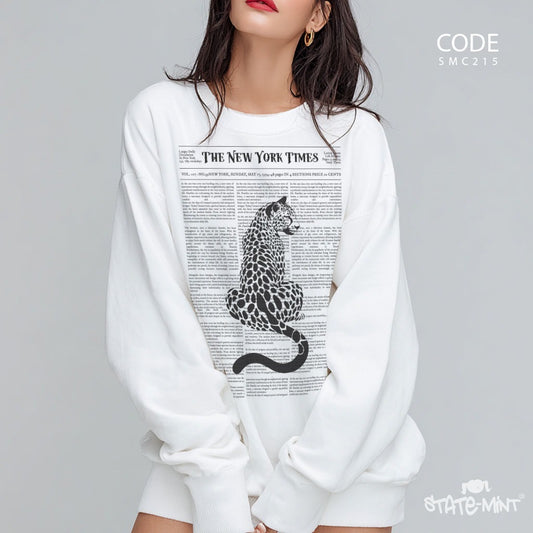 Newsletter - Round Neck Sweatshirt-SM-C215
