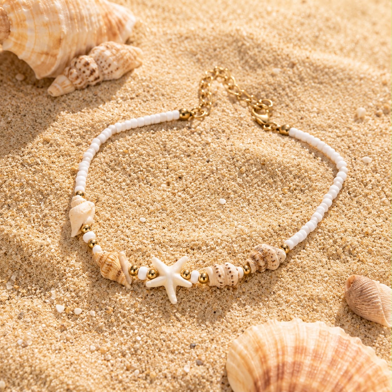 Beach Club -Star Fish Anklet