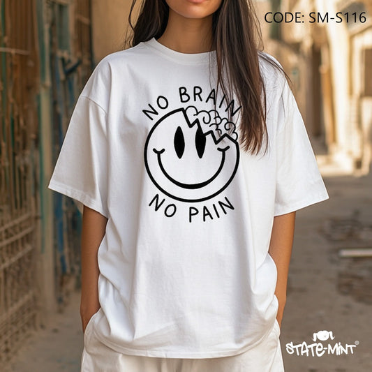 No Brain Tshirt - SM-S116