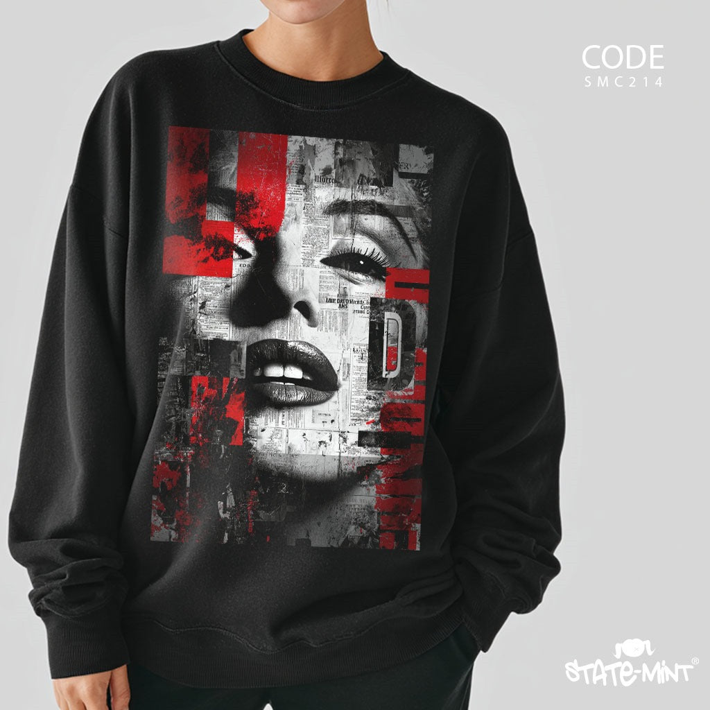 Marlyin - Round Neck Sweatshirt-SM-C214